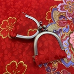 【KR8】金襴 ミニがま口