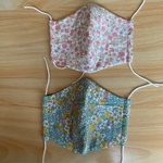 ダブルガーゼ立体マスク☆ハンドメイド2枚セット