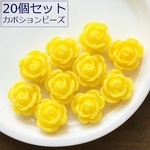 20個セット！通し穴有・コロンとした形のかわいいカボションビーズ/型番：minneカボション2