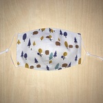 即納！送料無料！立体マスク☆夏用☆ハリネズミ柄