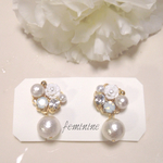 【再販10】♡whiteroseのイヤリングset♡