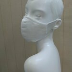 夏用  立体マスクワイヤー入り  高級 綿ボイル生地  
