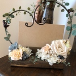 ナチュラル アンティーク フラワーギフト フォトフレーム 写真立て  結婚祝い 誕生日プレゼント      No.3