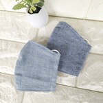 【再再販】*３サイズから選べる* デニム調♡立体ガーゼマスク(子供用)