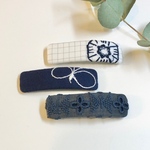 ミナペルホネンஐ 刺繍のパッチンピン 3点セット ⑅◡̈*キッズ&ベビー✦ฺプレゼントにも
