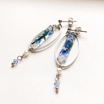 花つらら～蒼雨～のピアス