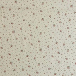 【布 110×50】フラワー ホワイト（21-1）