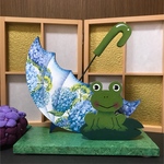 梅雨の置物