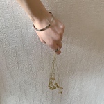 シンプル シルバー バングル&リングセット ブレスレット 調整可能  華奢 オシャレ 送料無料