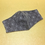 レース立体マスク　グレー　冷感生地