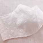 再販♡  お花の刺繍　マスク　013