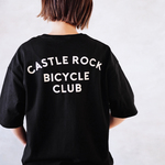 ドロップショルダー CBC LOGO TEE ブラック/Back(Tシャツ)