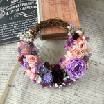 * Anemone × Violet  * wreath * ギフト リース