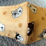 手作りマスク(猫づくし)