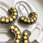 knitring クリアhalf（クリア/GRY）