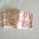 子供用花柄のガーゼマスク