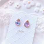 ♡レインボークリスタル♡ピアス・イヤリング【スワロフスキークリスタル使用】