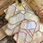 Journal染めラベル*30pcs