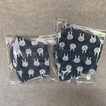 【ラスト2点！】☆手作りマスク（子供用と大人用が有ります）☆ 立体マスク　表面:ダブルガーゼ　裏面:ダブルガーゼ　マスクキット　※大人用はオプションで＋200円で選択ください。