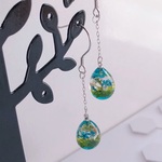 Hester's garden コバルトブルー ピアス