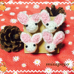 うさぎの押しピンᕱ⑅ᕱ