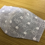 ラスト1点！刺繍が可愛いインナーマスク