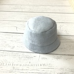 クロッシュ帽　水色