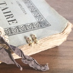 送料無料✴︎アレルギー対応✴︎gold six crystal bijou♡ピアス・イヤリング