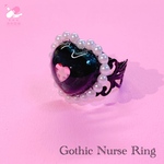 Gothic Nurseリング/ブラック