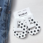 DOT×WHITEチェーンピアス
