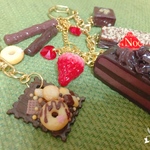 チョコレートセット　バックチャーム