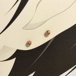 【2027】コパラメ　  小さい ステンレス　ピアス 