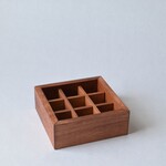 ３×３ 天然木 標本箱