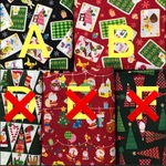 【犬服】クリスマス柄タンクトップ