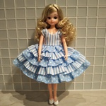 リカちゃん ブライス 服 フリルドレス