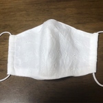 ハンドメイドマスク 白マスク立体マスク 手作りマスク