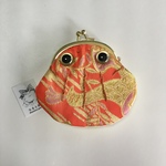 カエル 古布金襴ケロ 小サイズ♡鳳凰♡