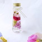 ハーバリウム【50ml】カーネーション×サクラ×スターチス