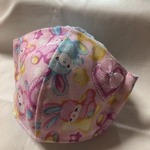 立体マスク 幼児用 〇うさぎ柄〇