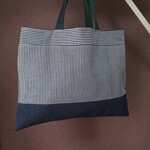 ヒッコリー×デニムレッスンバッグ