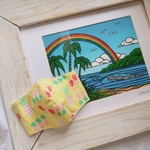 【aloha mask】パイン柄🍍