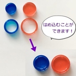 リング＆丸プレート型シリコンモールド・輪っか・サークル型・丸タイル型ＵＶ－ＬＥＤレジン液使用可！／型番437－Ｇ