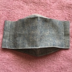 ハンドメイド　デニム風立体マスク大人用　(送料込み)