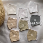 𓂃 大人用　布マスク　立体形　着けやすい色味　インナーマスク　𓂃