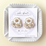 [2monimoni2様専用ページ] marguerite -マーガレット-（イヤリング）