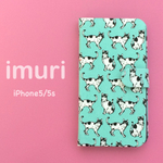 にゃんこ iPhone5 ケース 手帳型
