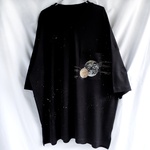 手描き　地球と火星ルーズフィットT　men's