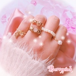 Berrypink♡量産型ジュエリーリング♡5個セット♡