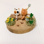 花とねこ