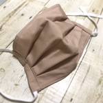 オシャレ上級者見えマスク　ピンクベージュ